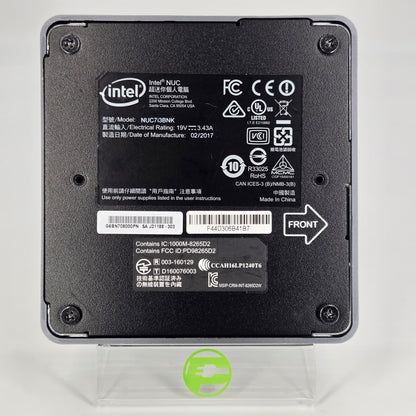 Intel NUC 7I 3pnk SA J31188-303 i3-7100 2.40GHz 16GB RAM SSD 256GB
